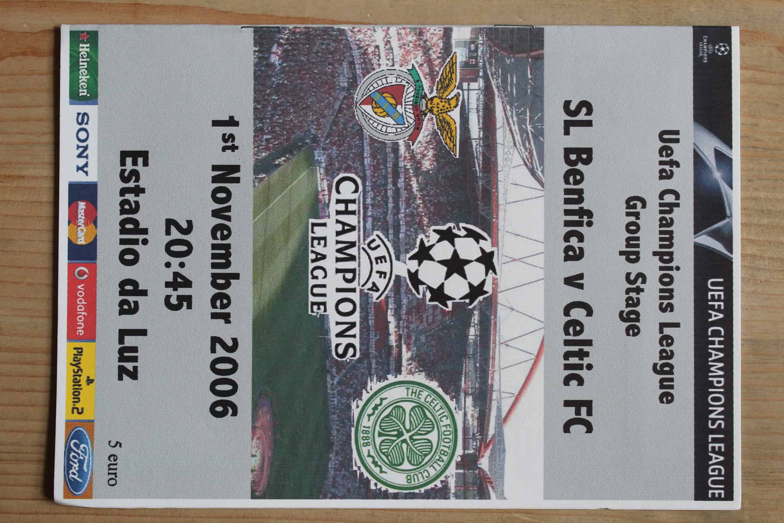 SL Benfica v Celtic (Glasgow) FC